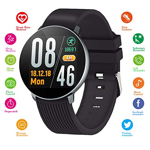 Smart Watch, Activity Tracker SmartWatch Bracelet for iPhone Android with Waterproof Fitness Tracker