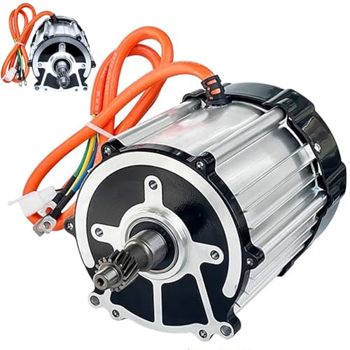 ZHOZHUT 4500RPM / 5000RPM 電動三輪車用ブラシレスモーター1500W / 2000W 永久磁石同期高速モーター60V / 72V 直流ブラシレスモーター純銅コイル 高速モーター電動三輪車、四輪車、カート、DIY部品に適用,2000w
