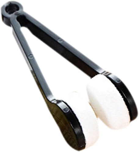 Mokylor Cepillo limpiador portátil de gafas, limpiador de gafas de microfibra, herramientas de limpieza, limpiador de lentes de gafas para
