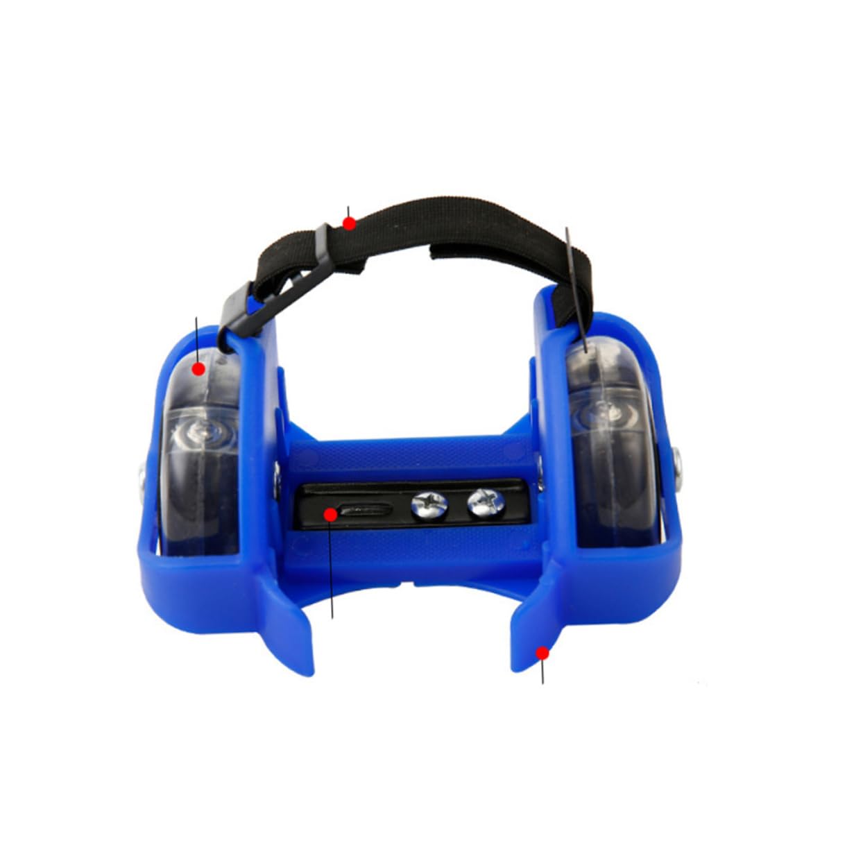 Pattini a Rotelle per Ragazzi, Blu, Regolabili, 1 Paio | Pu Abs Acciaio al Carbonio, Uso Outdoor, Stile Cool e Fashion, Dettagli Resistenti