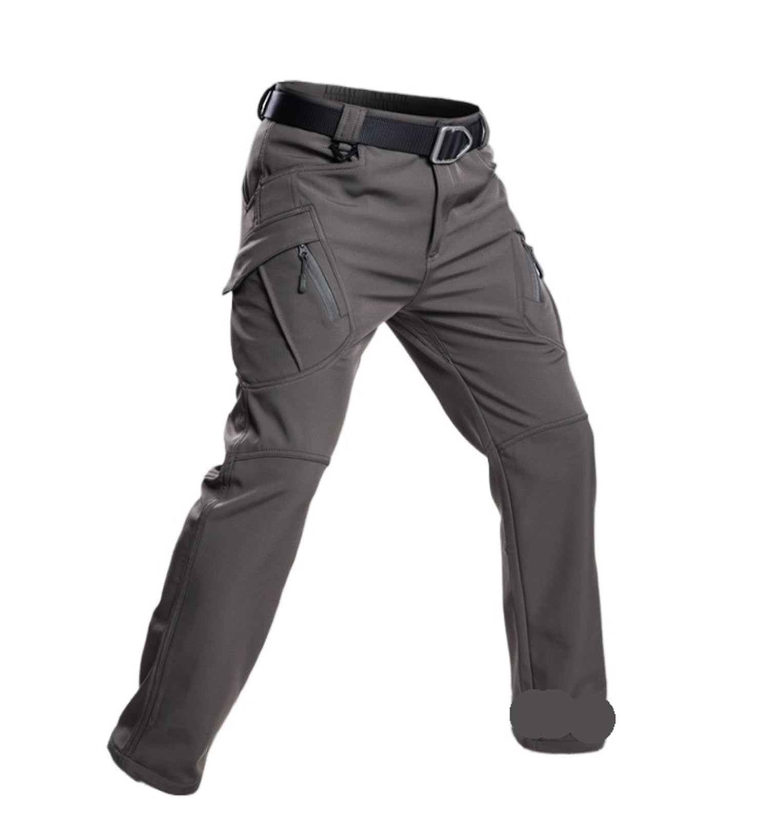 Pantalon de Cyclisme Long doublé Polaire for Homme, Pantalon VTT d'hiver, vélo Motocross pour Cyclisme
