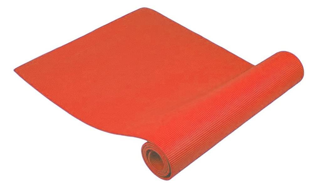 Image of Yoga Mat Gym Workout 4mm Thick, Anti-Slip, Eco-Friendly, Exercise, 4mm Thick, Lifelong Yoga Mat (4MM,) (Red, 4 mm)