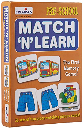 Image of Creative Educational Aids P. Ltd. - CRE0995 Let's Find Out What Puzzle (Multi-Color, 54 Pieces)|CRE0686 What's Next - 2 Card Game (Multi-Color, 34 Pieces)|Match N Learn