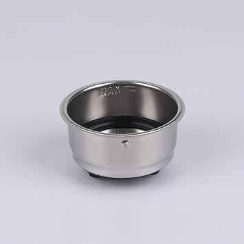 CAPFEI Pressurized Filter Basket 51mm Compatible with Gevi and most 51mm Portafilter - 2 Cups Capacity