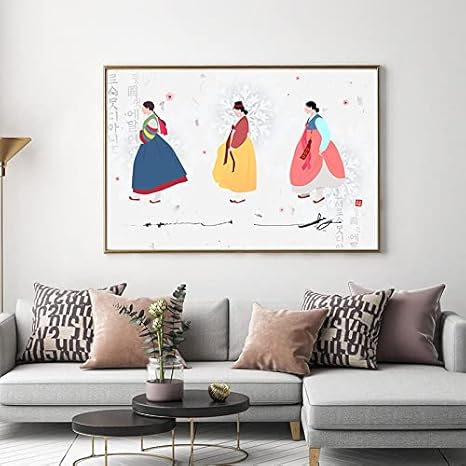 Amazon アートパネル韓国文化アートパネルプリントアジアのポスターモダン韓国壁キャンバス絵画インテリア絵リビングルームの寝室の装飾 60x80cm X1 フレームレス ウォールステッカー オンライン通販 Amazon アートパネル韓国文化アートパネルプリントアジアのポスターモダン韓国壁キャンバス絵画インテリア絵リビングルームの寝室の装飾 60x80cm X1 フレームレス ウォールステッカー オンライン通販