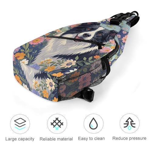 Bolso tipo sling bag para viaje y senderismo miniatura 5