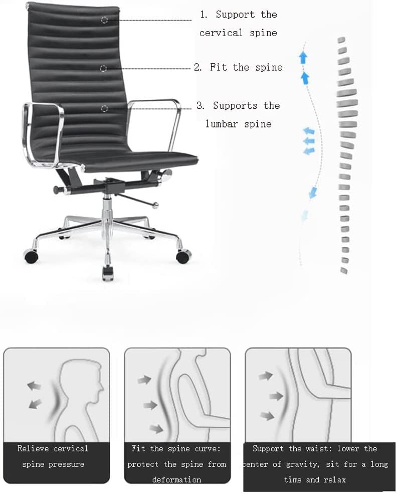 hjh OFFICE 640360 Professionele bureaustoel SPEKTRE stof zwart ergonomische draaistoel met verstelbare rugleuning