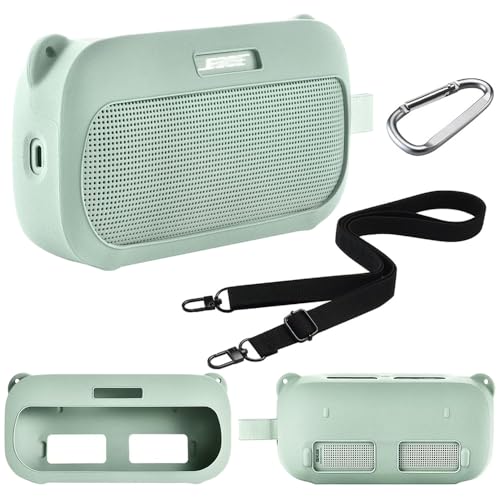 Gubest SoundLink Flex P[XAFor Bose New SoundLink Flex 2nd Gen/SoundLink Flex Bluetooth |[^uAEghAXs[J[n[hیP[X (Alpine Sage)
