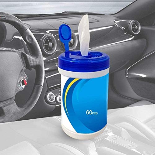 75 Alcohol Disinfectant Wipes 60 Sheets/Pack Portable 75 Alcohol Wet Wipes Antiseptic Cleaning Sterilization Wipes Wet Wipes for Tourism, Hotel, Restaurant, Home, Office, Car, Toy