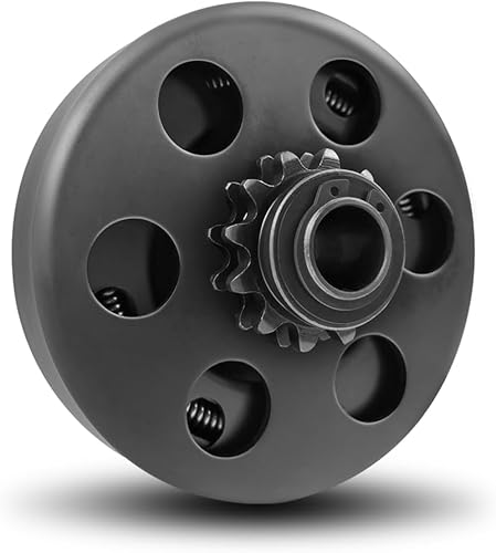 Kekadmai Embrague Go Kart de 58 pulgadas de diámetro de 12 dientes para cadena #35, embrague centrífugo para Go KartMinibike-hasta 6.5 HP (diámetro