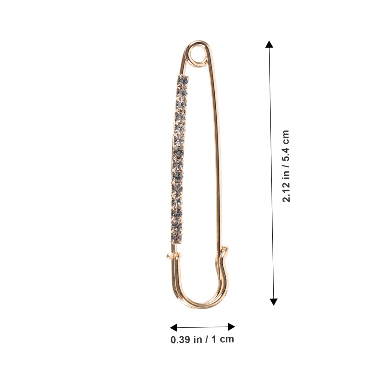 SEWACC 60piezas Broches De Seguridad Diseño De Rhinestone Para Ropa Alfileres De Seguridad Para Vestidos y Manualidades Accesorios De Costura Elegantes y Prácticos
