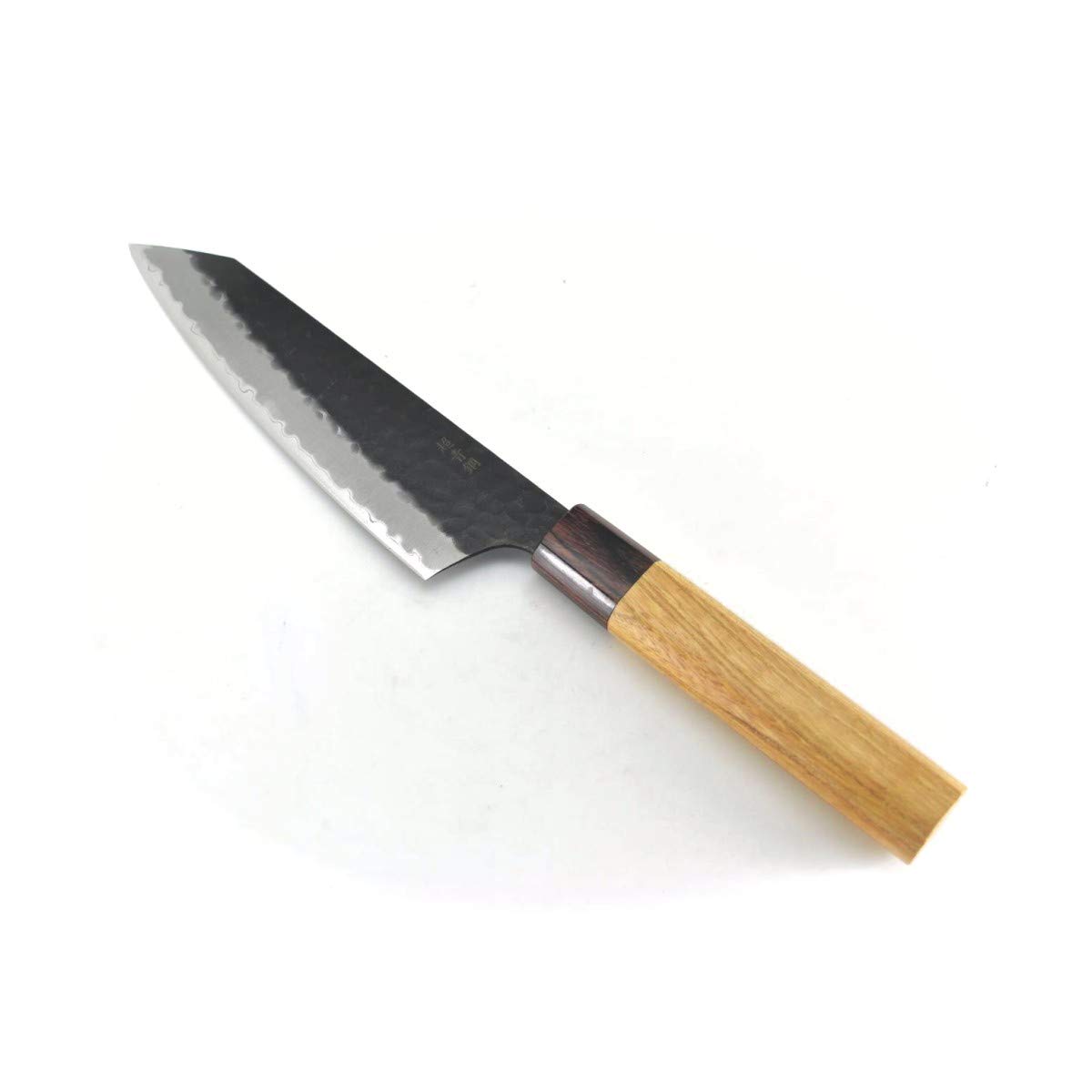 Amazon | 堺孝行 青紙スーパー 黒打 両刃 和剣型三徳 160mm