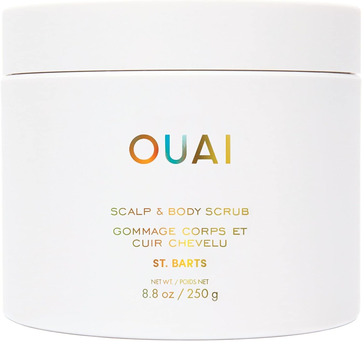 OUAI St. Bart’s Scalp and Body Scrub, DeepCleansing Sugar Scrub for