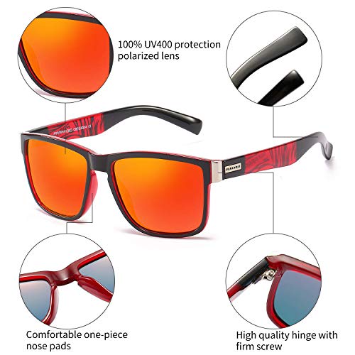 Vintage Polarized Sunglasses for Men and Women Trendy Retro UV Protection Driving Shades4
