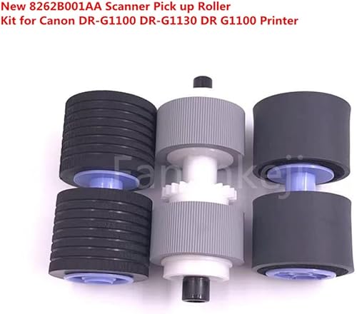 Miniatura 7 de Fanjinkeji 8262B001AA Kit de rodillos de recogida de escáner para Canon DR-G1100 DR-G1130 DR-G2090 DR-G2110 DR-G2140