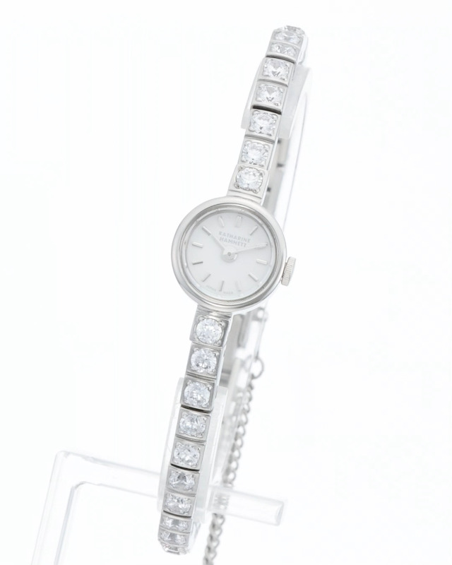 新品未使用★キャサリンハムネット腕時計スモールセコンドベイビー★ローズゴールド KATHARINE HAMNETT LONDON / BABY RECTANGLE / KH8