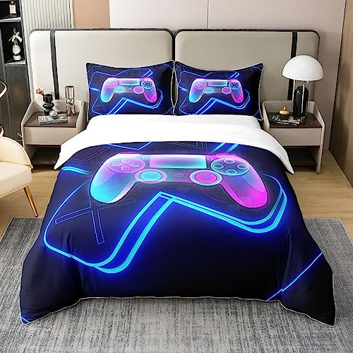 Couvre-lit manette de jeux original à offrir pour un lit de garçon