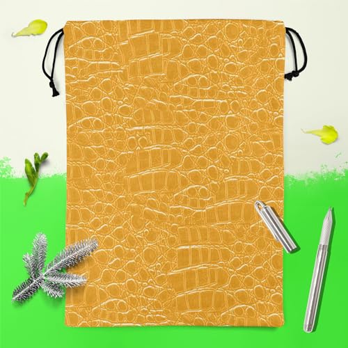 Image of ArtzFolio Crocodile Hide D5 | Reusable Sack Bag | Bag for Gym, Storage, Vegetable & Travel