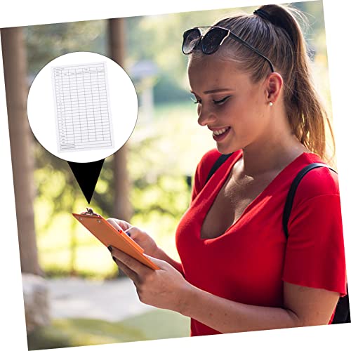 24 tarjetas de marcador para golf, herramienta precisa para seguimiento de competiciones y actividades al aire libre, ideal para torneos y partidos amistosos miniatura 5
