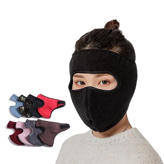 Obedient Full Face Protection Headgear, Dust-Proof Facial Protection Anti-Fog, Winter Warm Full Face Protection Masks, Polar Fleece Riding Windproof Hd Goggles Face Protection Mouth Shield [1 pcs] (B0D2P93XXR) Amazon Price History, Amazon Price Tracker