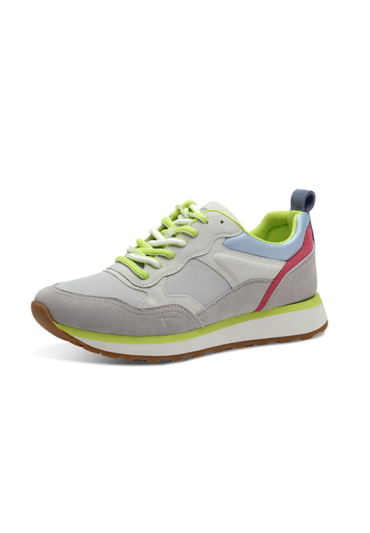 Tamaris Women's 1-23741-43 Lace-up, Lt Grey Comb, 7.5 UK