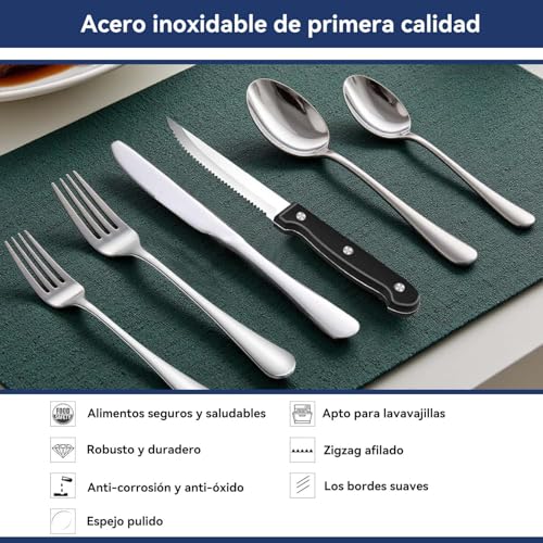 Consejos para Comprar Juego de cubiertos - 5 favoritos. 9 Imagen adicional