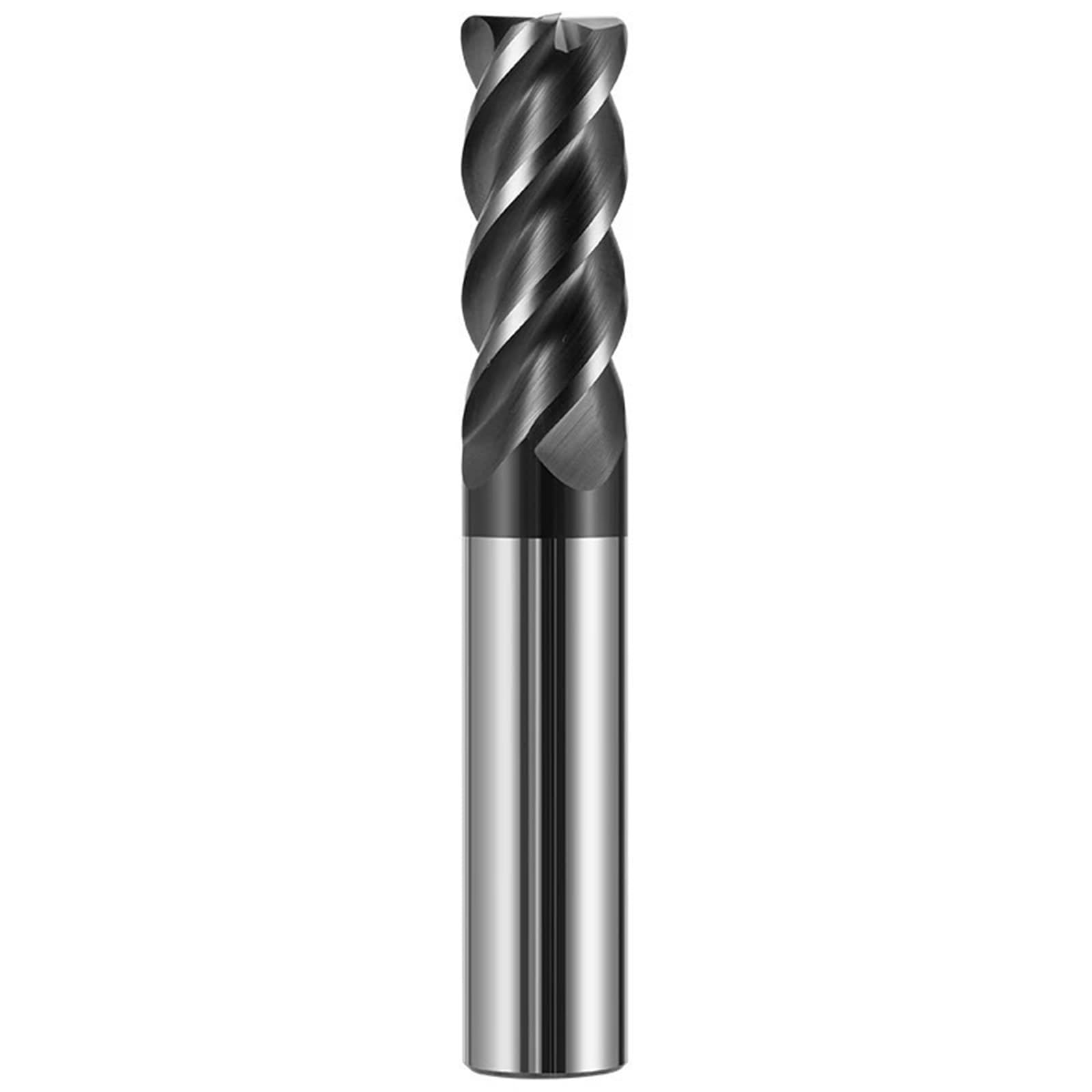 1 szt. HRC66 Frez z węglika spiekanego 4-12mm 4-12 mm łabędź z wolframu łabędź stal nierdzewna, żeliwo i aluminium (10R0,5xD10x75,10pcs)