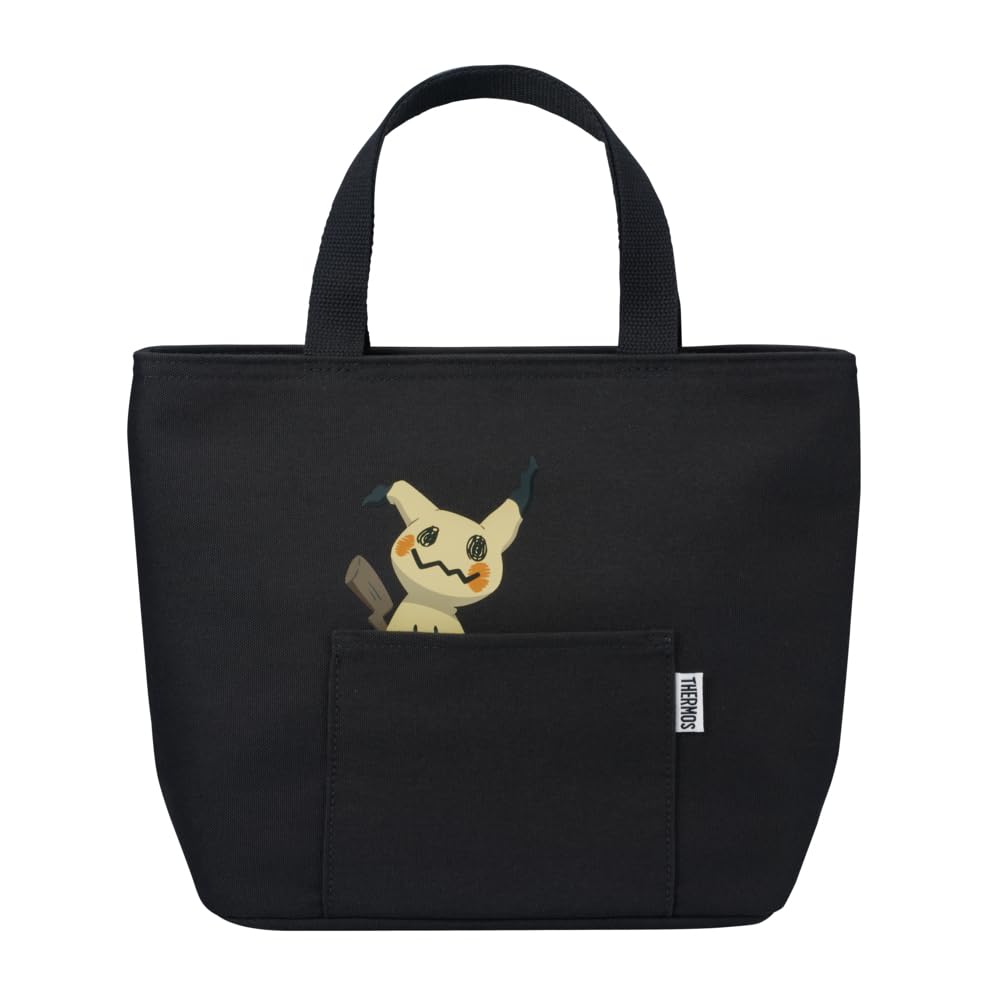 Amazon｜サーモス 保冷ランチバッグ 7L ミミッキュ アッシュブラック