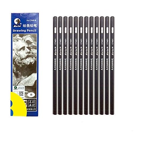 Sketching Pencil, Professional Drawing Pencil, Special Pencil For Beginner Art-Charcoal (B) Cover