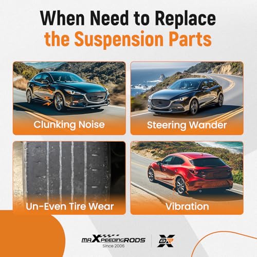 maXpeedingrods 2Pc Front Lower Control Arm with Ball Joint for Mazda 3 2014-2018 Mazda 3 Sport 2014-2018, CMS761215 CMS761216 - Image 6