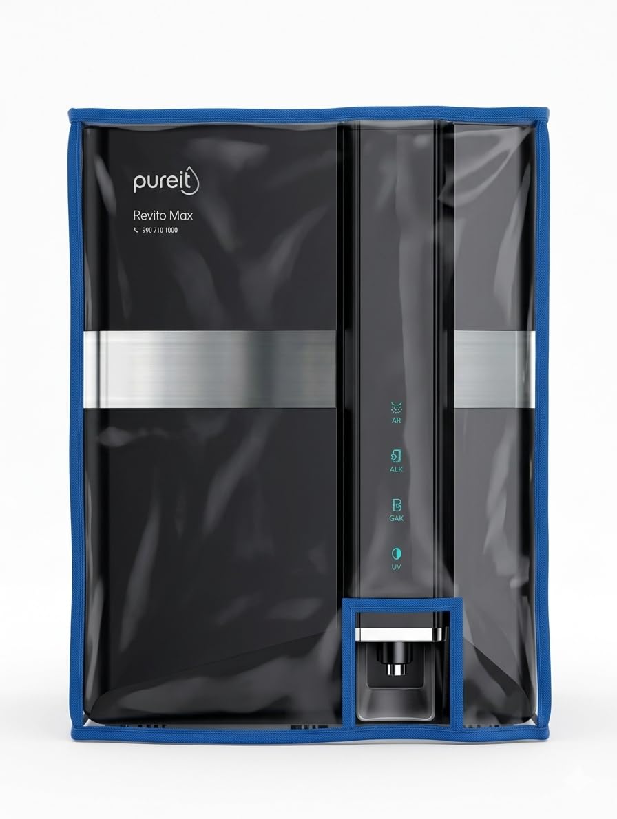 water purifier cover || Polyvinyl Chloride (PVC) Body Protective Cover for HUL Pureit Revito Pro, Prime and Max Mineral RO+MF+UV Water Purifier Model.-image-45