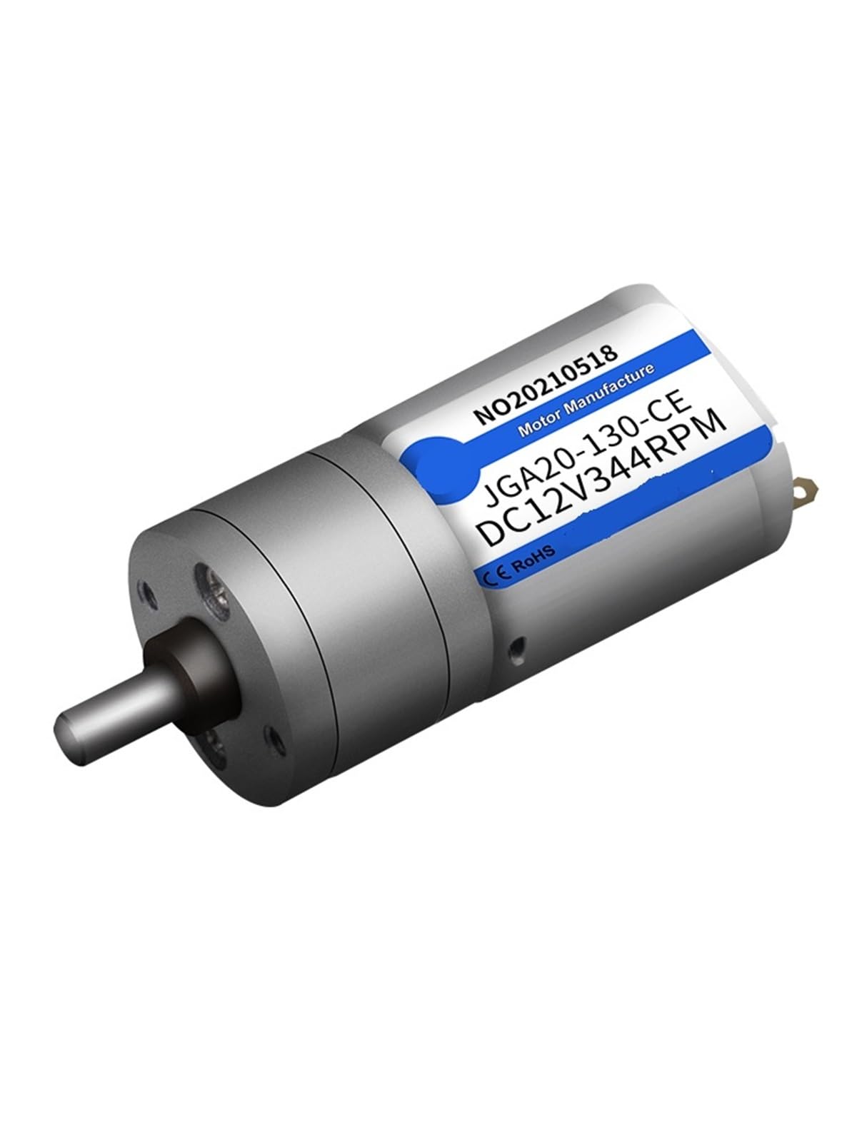 JGA20-130 20 mm langsamer DC 6 V 12 V 24 V Getriebemotor 1 Stück(833rpm,6V)