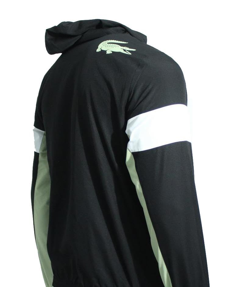 Lacoste BH0210 veste noire en taille M pour homme chic - 2