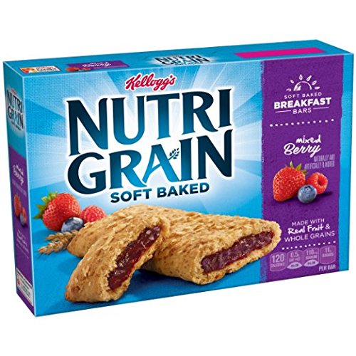 Kelloggs Nutri-Grain Cereal Bars - Mixed Berry - 1.3 oz - 8 ct (2 Pack)