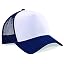 Navy Blue and White
