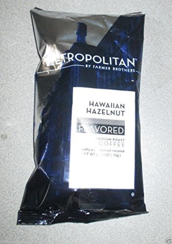 HAWAIIAN HAZELNUT GROUND COFFEE 24 x 2.25oz by Farmer Brothers