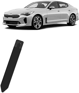 BoxWave Stylus Pouch Compatible with Kia 2021 Stinger Display (8 in) - Stylus PortaPouch, Stylus Holder Carrier Portable Self-Adhesive for Kia 2021 Stinger Display (8 in) - Jet Black