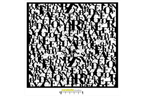 Carabelle Studio Alphabetic Composition Mascherina...