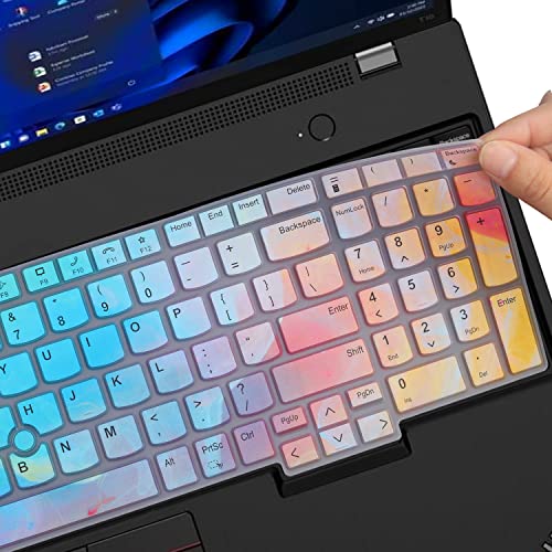 Protector de teclado para Lenovo ThinkPad T16 P16 P16s 16" miniatura 4