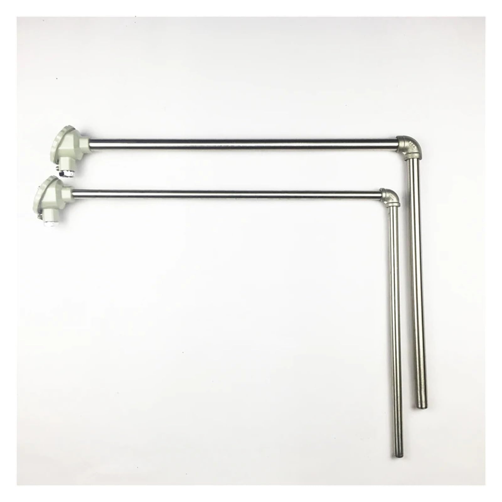 Czujnik temperatury WRN-520K prostokątny termopara, odlew ciśnieniowy, ze stopu aluminium, sonda temperatury do pieca do topienia (niebieski)