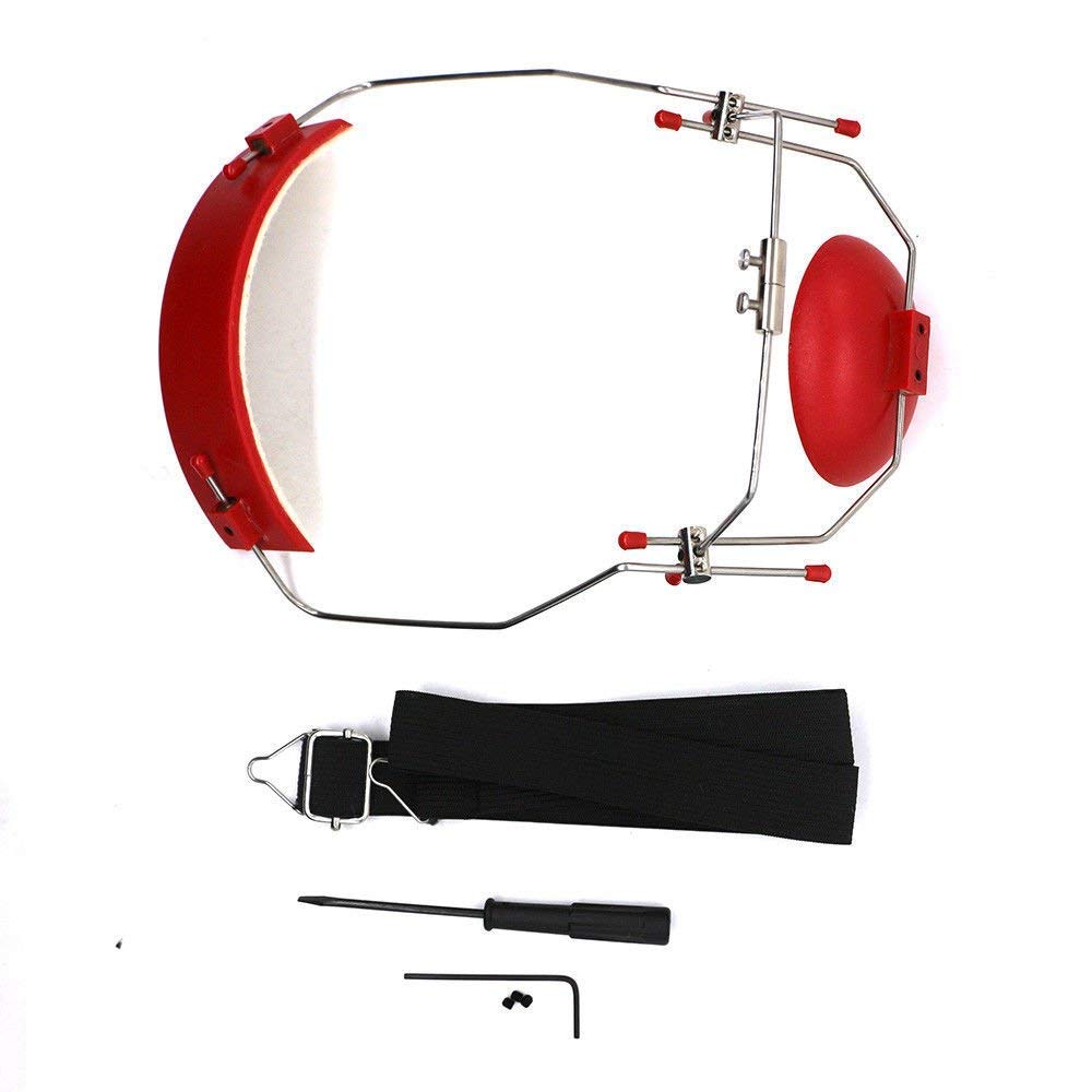 Dental Orthodontic Reverse-Pull Headgear Adjustable Red Color : Amazon ...