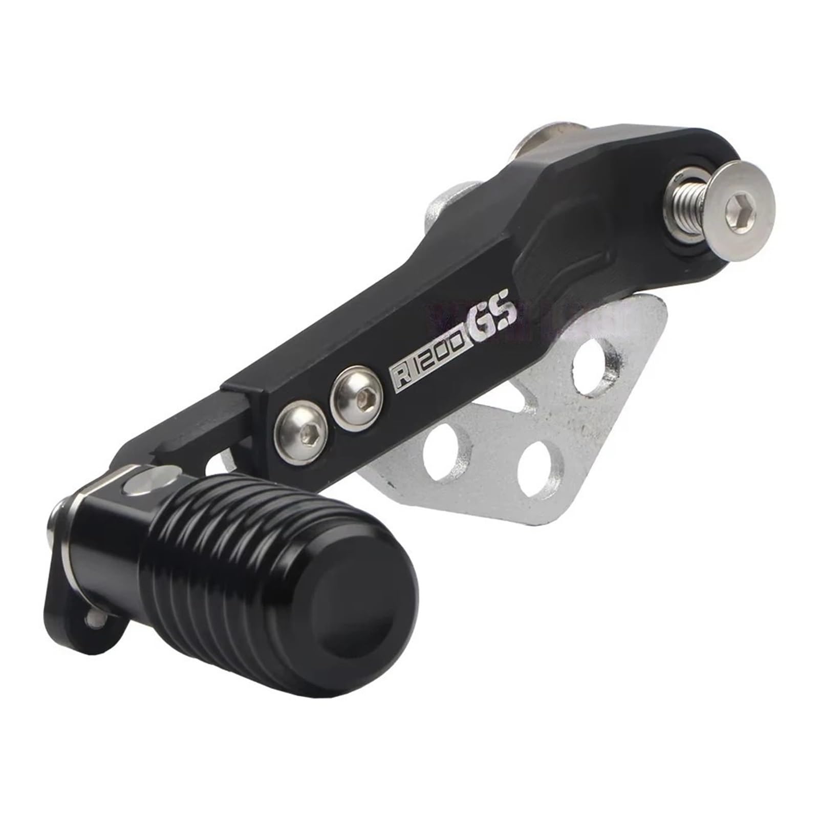 AGYSHXRT Motorcycle Gearshift Lever Motorcycle Adjustable Folding Gear Shifter Fit for R1200GS LC ADV R 1250 GS GS1250 R1250GS 2013-2023(BK-R1200GS Logo)