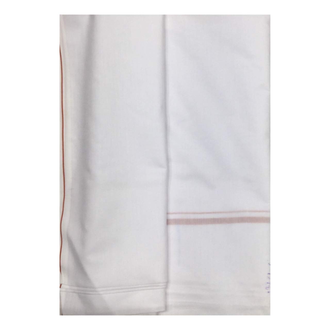 JUBILEEBig Choice 100% Cotton White Unstitched Dhoti for Men Pack Of 2 (White)
