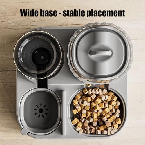 Distributeur de nourriture pour chatons et chiots double fonction eau