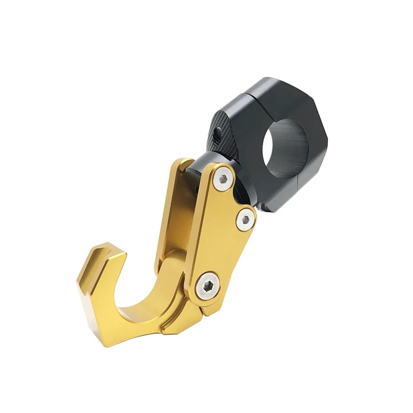 Astuyhj Yellow Non-Slip Handlebar Hook For Hon@&Da Pcx125 Pcx150 Pcx160 Pcx 125 Pcx 160 Pcx 150 Motorcycle Hook Helmet Luggage Bag Hook Holder Hanger Hooks(Yellow)