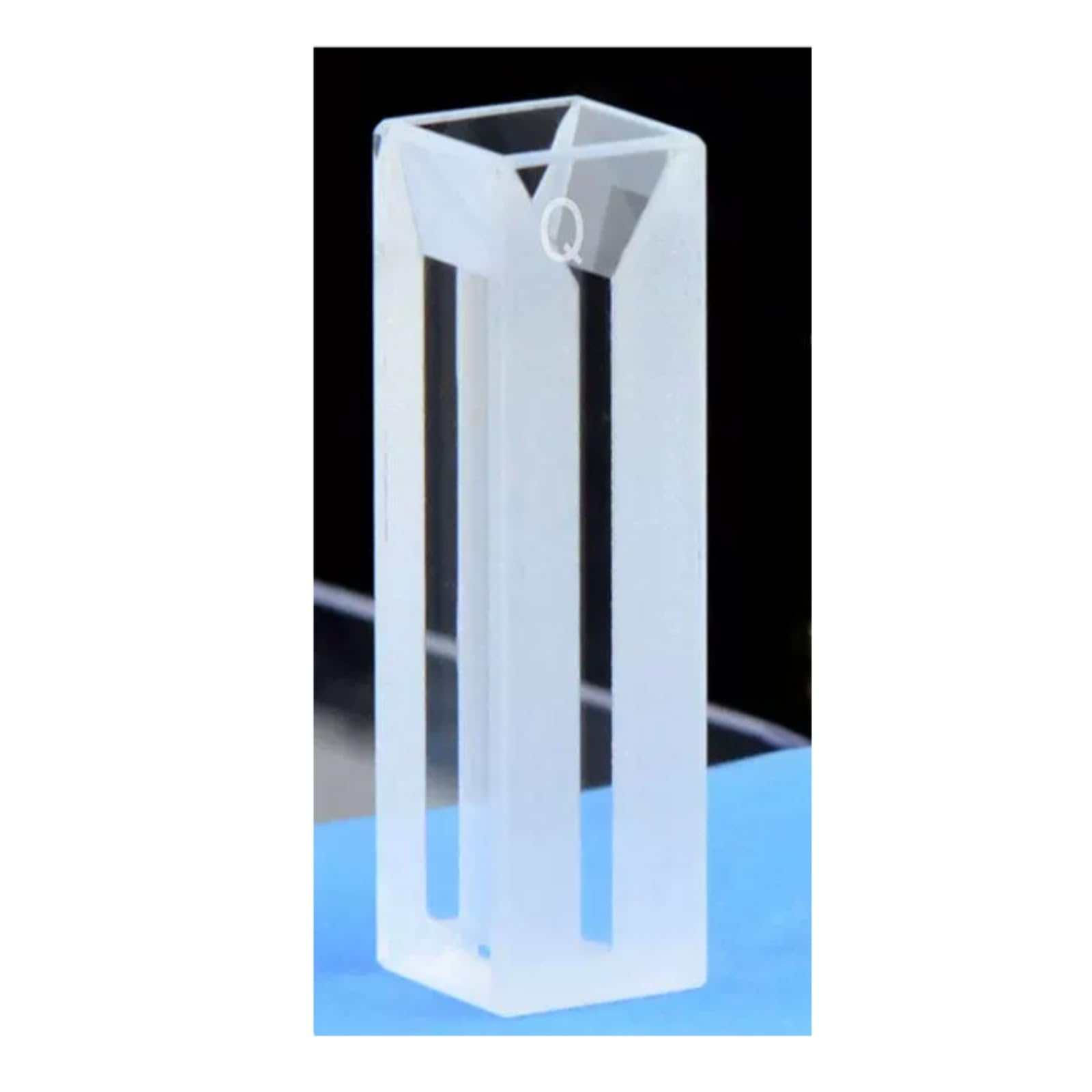 Cubeta de Vidrio óptico de 700ul, Permeabilidad de la luz de Cuatro Lados, Ranura de 2 mm, cubeta de Cuarzo Resistente a soluciones ácidas, alcalinas y orgánicas