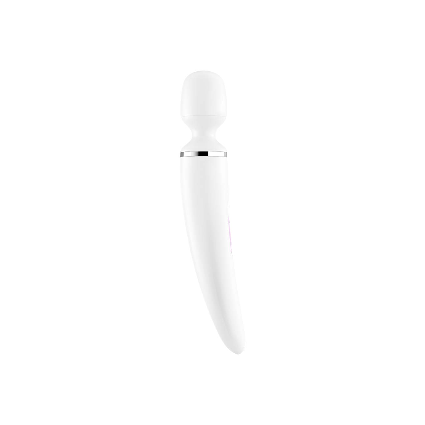 Satisfyer Wand-er Woman Massagestab mit 50 Vibrations-Modi | Farbe Weiß | Sex-Spielzeug stark & leise | Elektronische Körpermassage für Frauen & Männer | Kleiner Ganzkörper Vibrator | Erotik