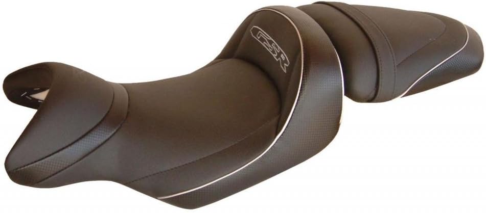 Top Sellerie Francja Deluxe Comfort Seat obniżony z żelem do Suzuki GSR 750 naged 2011> #2449