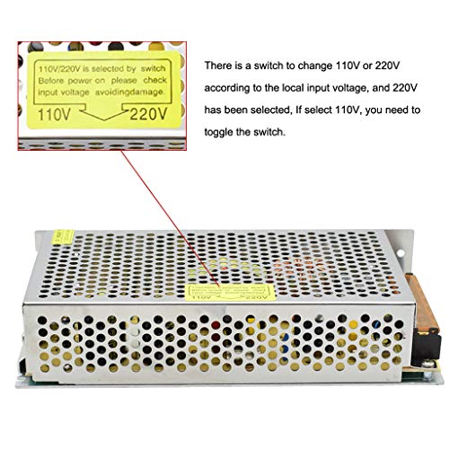 Hailimayo 18V 10A Switching Power Supply, 180W Corded Electric Transformer, Industrial Automation, Electronic Equipment, Communications, CE, RoHS3