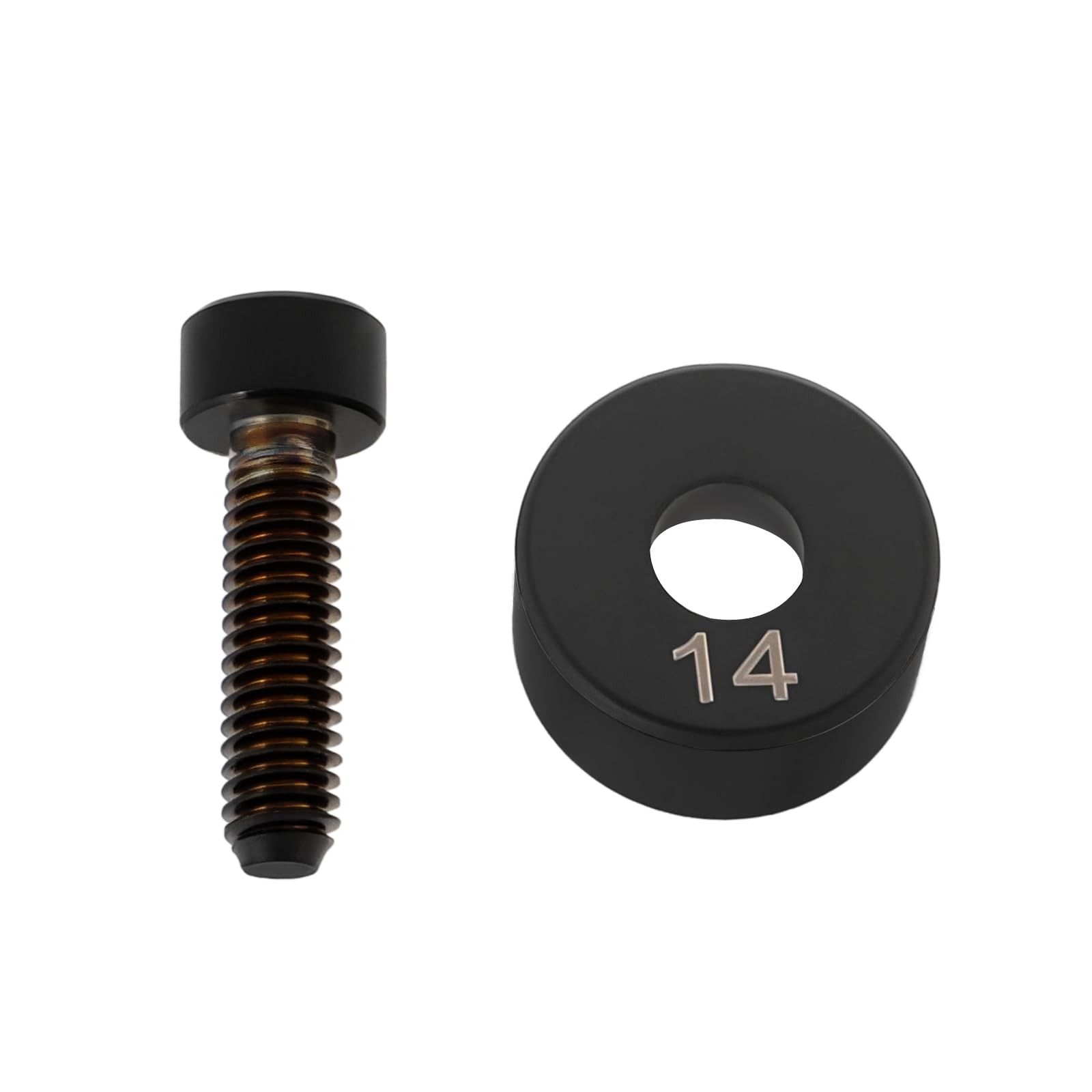 Briny River 1pc 14g Golf Weight Screw Golf Driver Weigth Golf Weight Compatible with Taylormade Qi10 Qi10 Max Qi10 Tour UT Driver Black